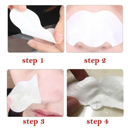 10x Nose Pore Deep Cleansing Strips Blackhead Remover Peel Off Mask Nose Sticker