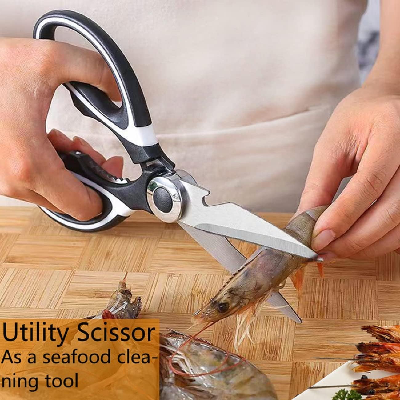 Kitchen Scissors Shears Multi-Purpose Stainless Steel Chicken Bone