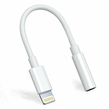 Adapter for iPhone 3.5mm Jack Connector cable Headphone Aux All IOS Device