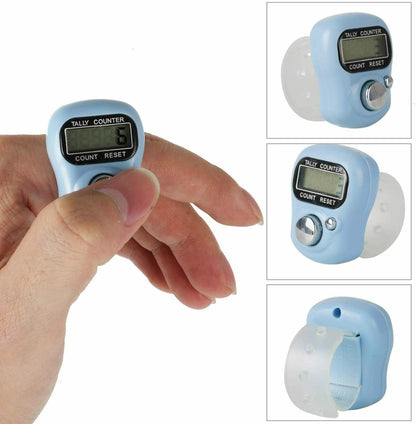 Digital Finger Ring Tally Counter Hand Row counter!! TASBEEH