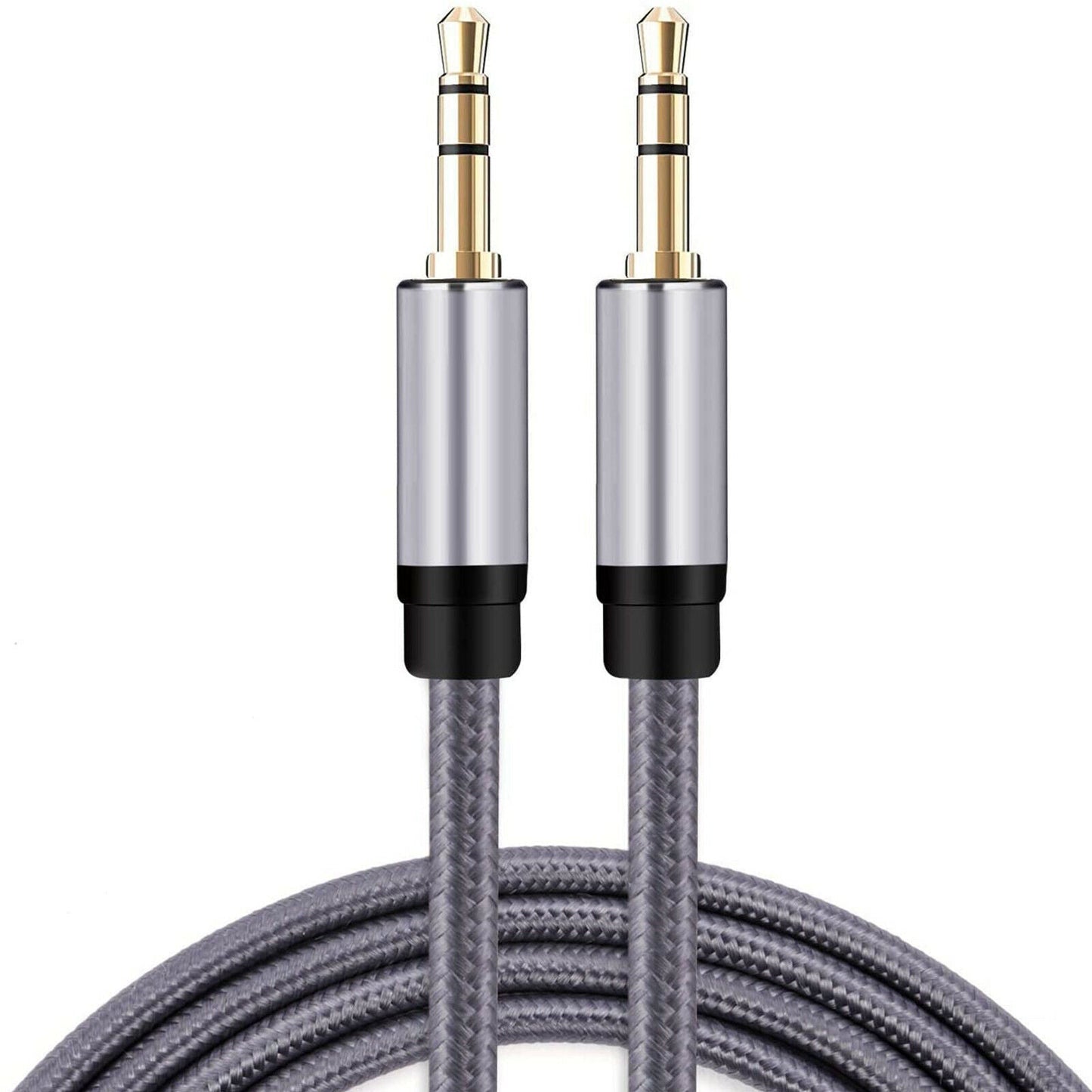 Headphone Aux Cable Audio Lead 3.5mm Jack to Jack Stereo PC Car Male