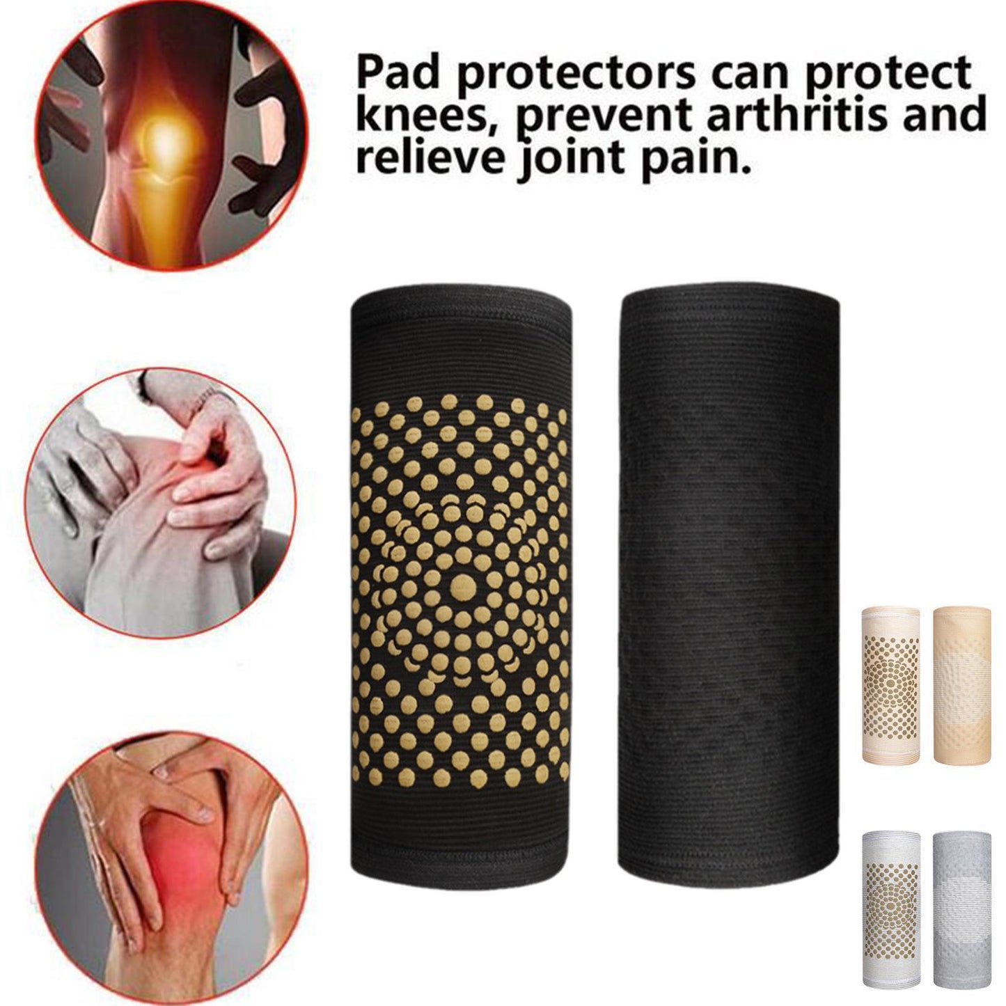 Self Heating knee Sleeve Arthritis Support Brace Protector Leg Warmer