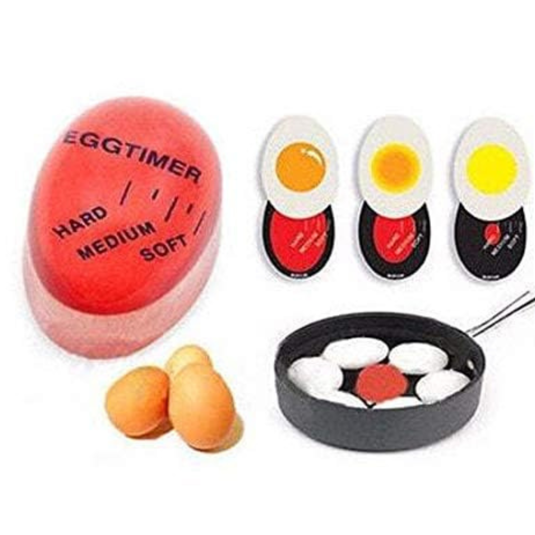 Egg Timer Perfect Boil Colour Changing Kitchen Cook Heat Perfectly Useful UK