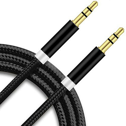 Headphone Aux Cable Audio Lead 3.5mm Jack to Jack Stereo PC Car Male