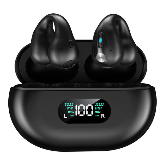 Ear Bone Conduction Earring Type Sports Clip Ear Wireless Bluetooth Earphone