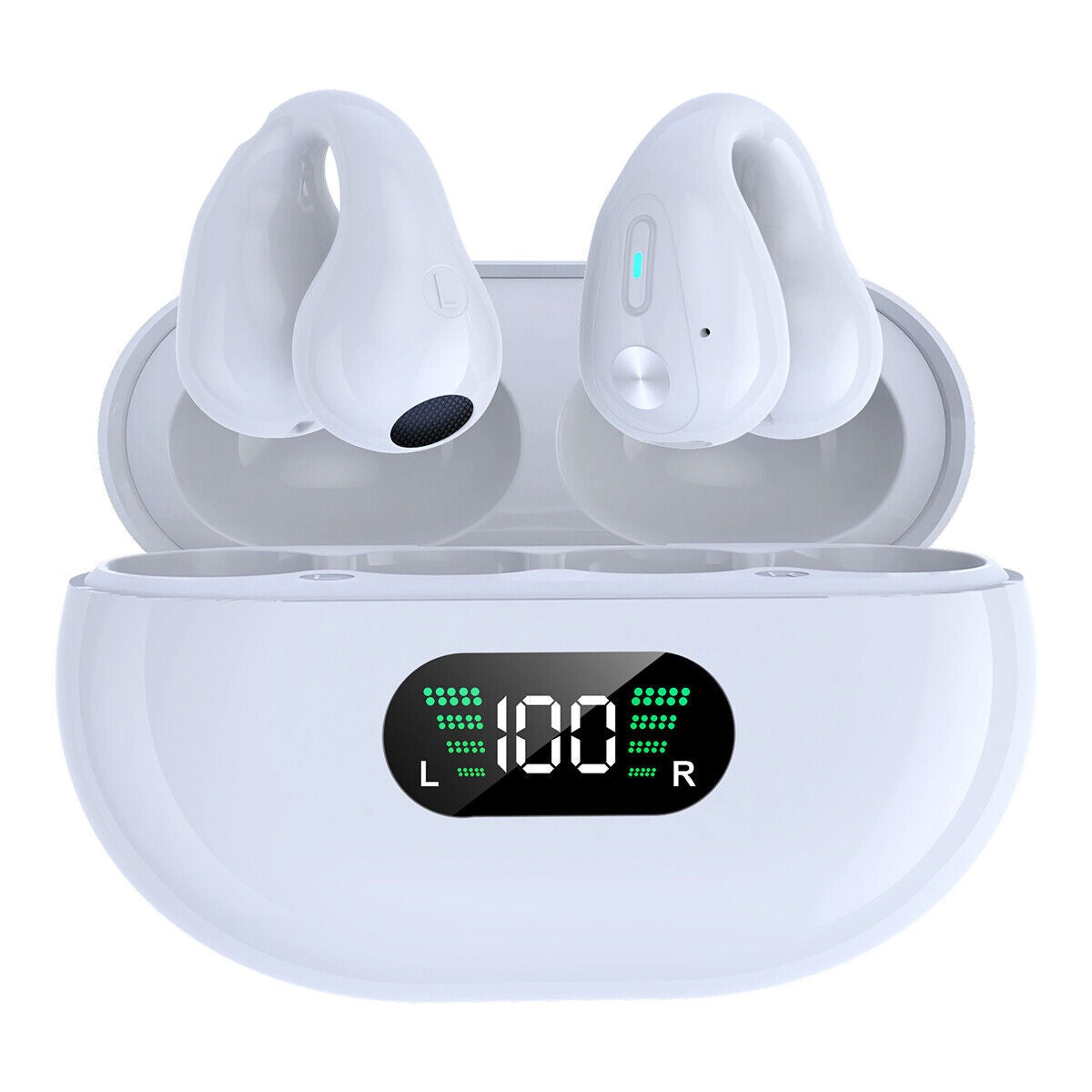 Ear Bone Conduction Earring Type Sports Clip Ear Wireless Bluetooth Earphone