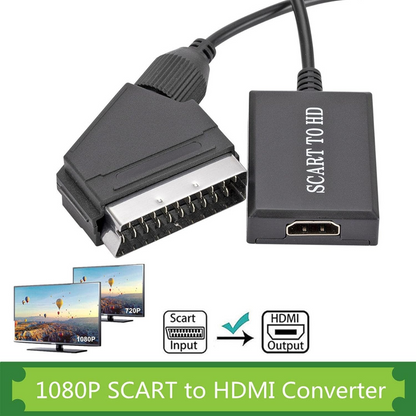 SCART to HDMI Converter Adapter