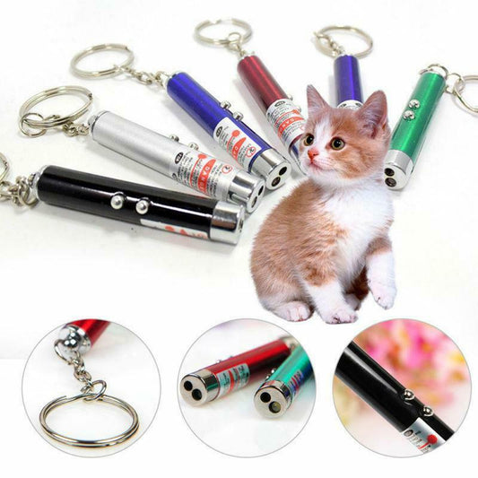 Mini Ultra Bright Laser Pointer Pen – Black, Silver, Purple, Green & Red Beam, Rechargeable & Adjustable