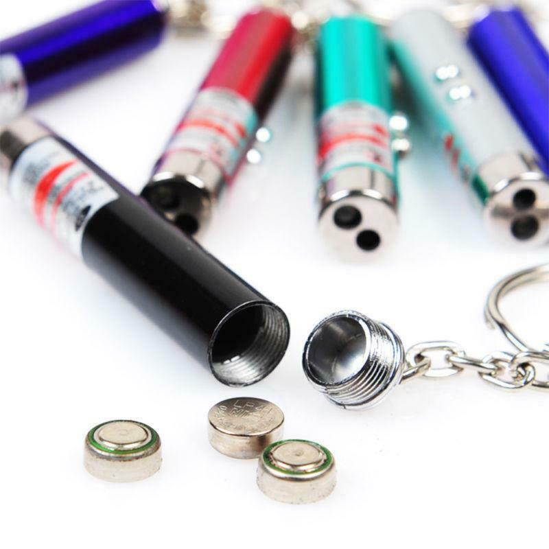 Mini Ultra Bright Laser Pointer Pen – Black, Silver, Purple, Green & Red Beam, Rechargeable & Adjustable