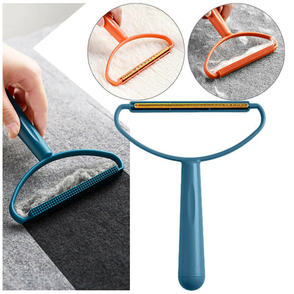 Portable Lint Remover - Manual Reusable Fabric Shaver for Clothes, Pet Hair & Sweaters