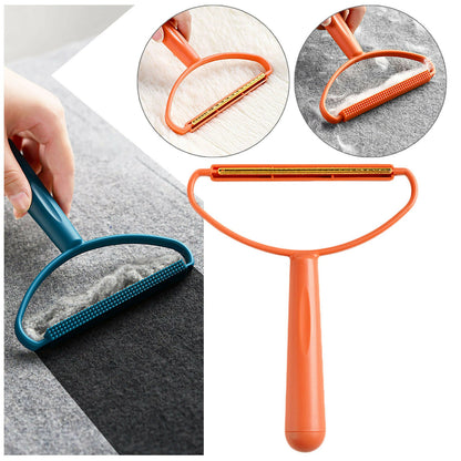 Portable Lint Remover - Manual Reusable Fabric Shaver for Clothes, Pet Hair & Sweaters