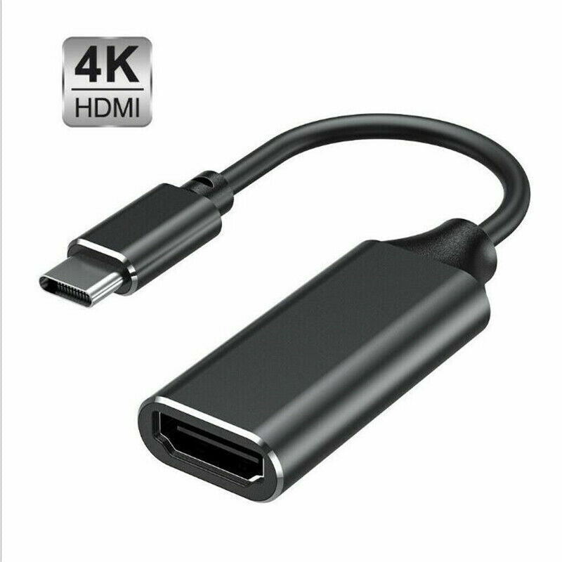 USB-C to HDMI 4K Adapter – Converter for MacBook, Samsung, LG & More