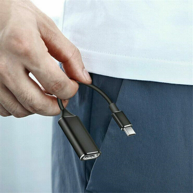 USB-C to HDMI 4K Adapter – Converter for MacBook, Samsung, LG & More