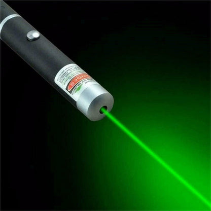 Ultra Bright Laser Pointer Pen – Purple, Green & Red Beam, Adjustable