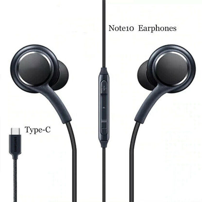 Wired Earphones with Mic – USB-C In-Ear Headphones for HiFi Sound