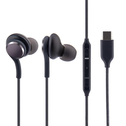 Wired Earphones with Mic – USB-C In-Ear Headphones for HiFi Sound