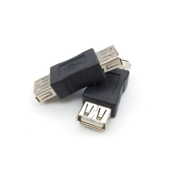 USB 2.0 Plug A Female to Female Coupler Cord Adapter Connector