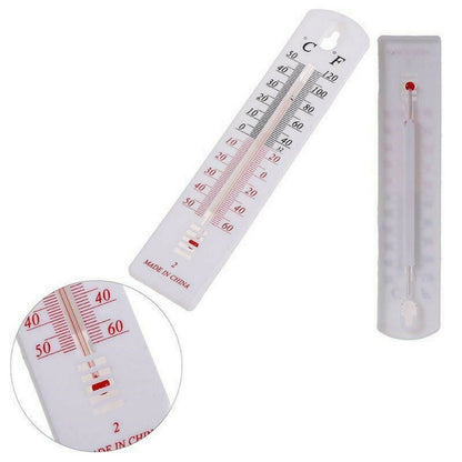 Wall Thermometer Indoor Outdoor Hang Garden Greenhouse House Office Room UK