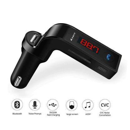 Wireless Car MP3 Bluetooth FM Transmitter Radio Music Player LCD USB Charger Kit