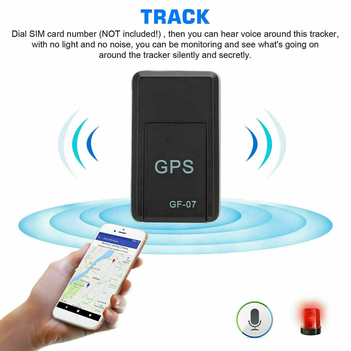 Universal Car GPS Tracker Magnetic Vehicle Bike Mini Tracking Device Wireless UK