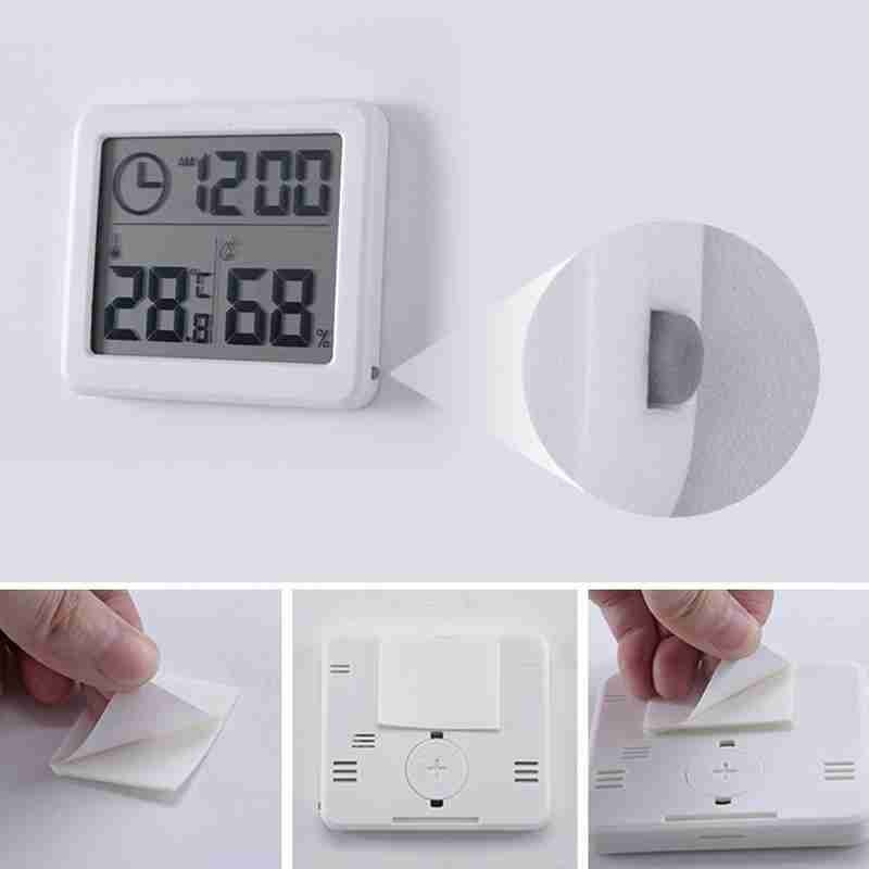 Digital Temperature Humidity Meter Sensor Thermometer Gauge LCD Hygrometer Room