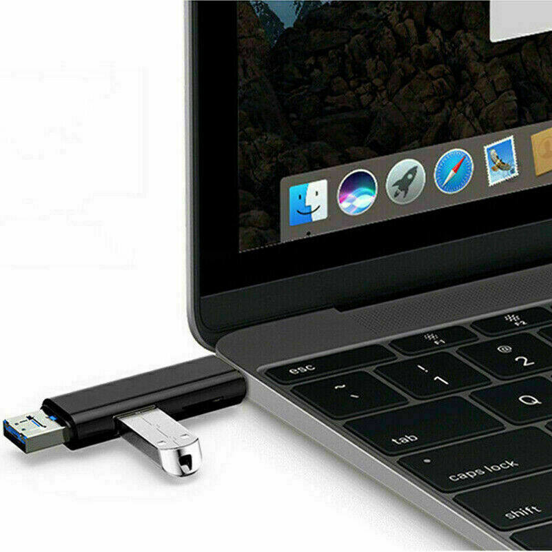 5 in 1 USB 3.0 Type C / USB / Micro USB SD TF Memory Card Reader