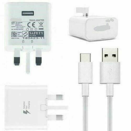 Original 15W Fast Charger Plug & USB Cable For Samsung Galaxy S10 S10e S10+ Plus