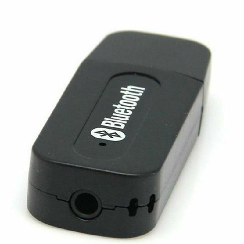 3.5mm to USB Bluetooth Wireless Receiver AUX Audio Stereo Music Adapter Car Kit