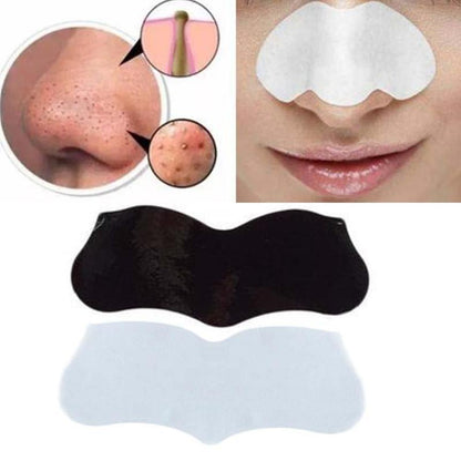 10x Nose Pore Deep Cleansing Strips Blackhead Remover Peel Off Mask Nose Sticker