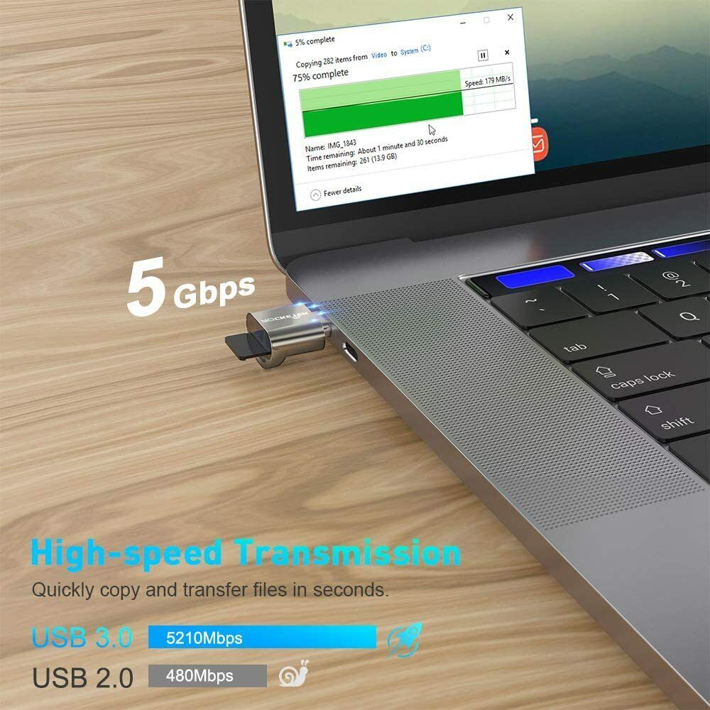 SD Card Reader USB-C to Micro SD