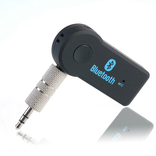 Wireless Bluetooth 3.5mm AUX Audio Stereo Music Car Receiver Adapter with Mic UK