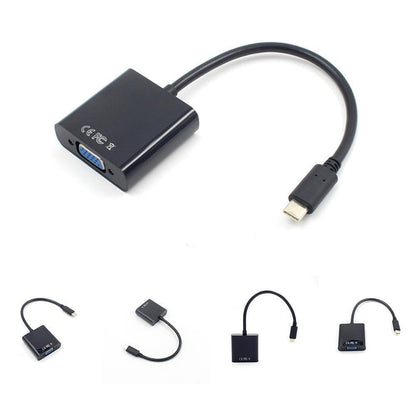 USB-C Type C 3.1 to VGA Monitor/Projector Cable