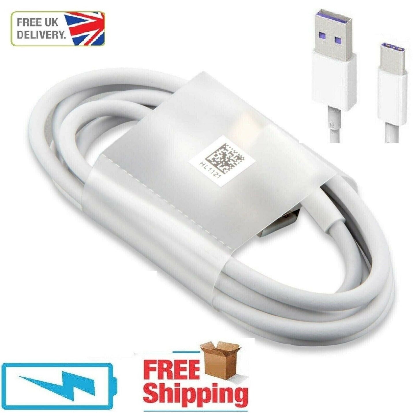 Huawei P30 P20 Lite-Pro Type C Cable & Fast Charger