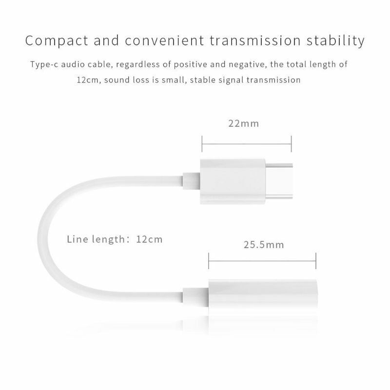 3.5mm AUX Audio Headphone Jack Cable