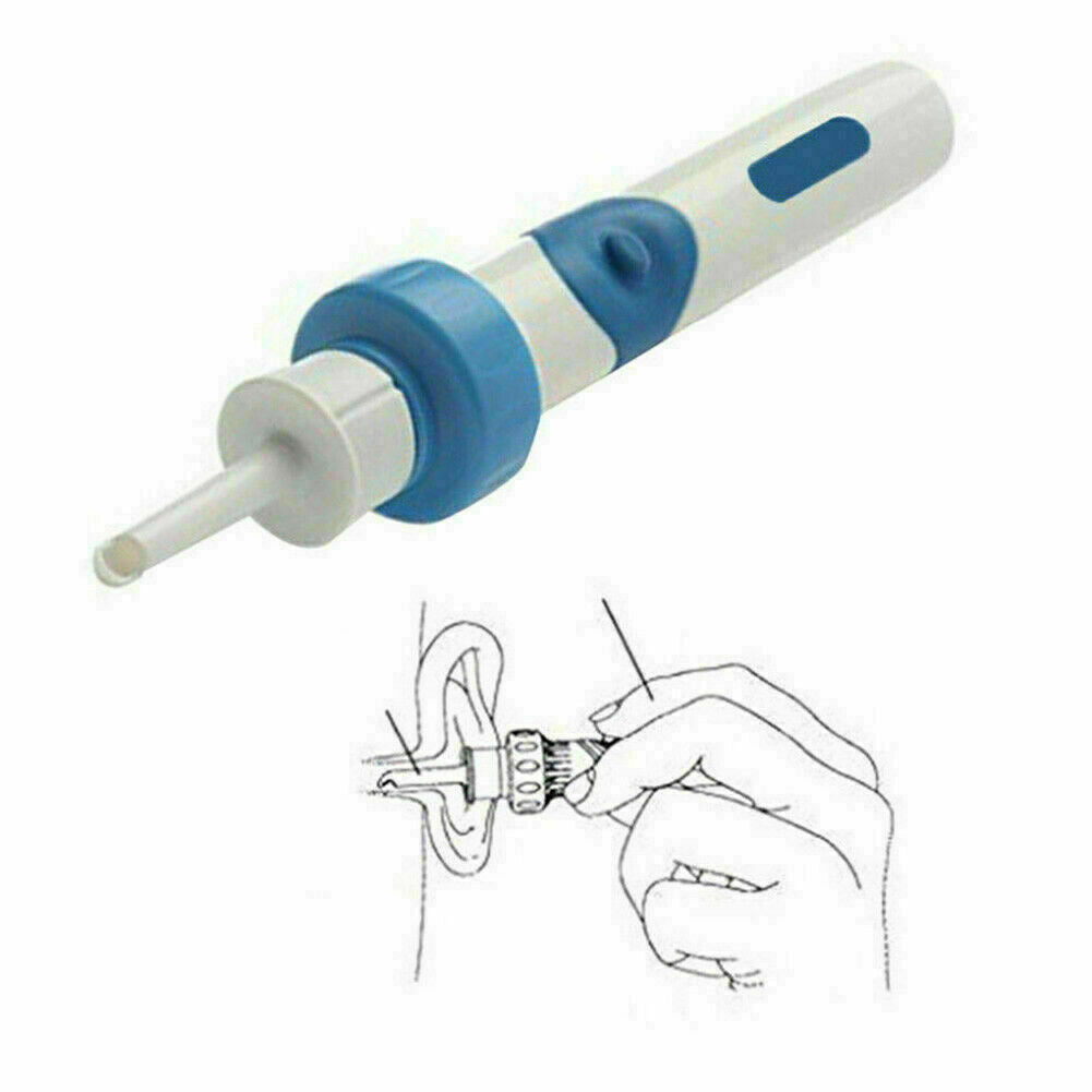 EAR WAX REMOVER Electric Ear Vacuum Cleaner Suction Earwax Remover UK