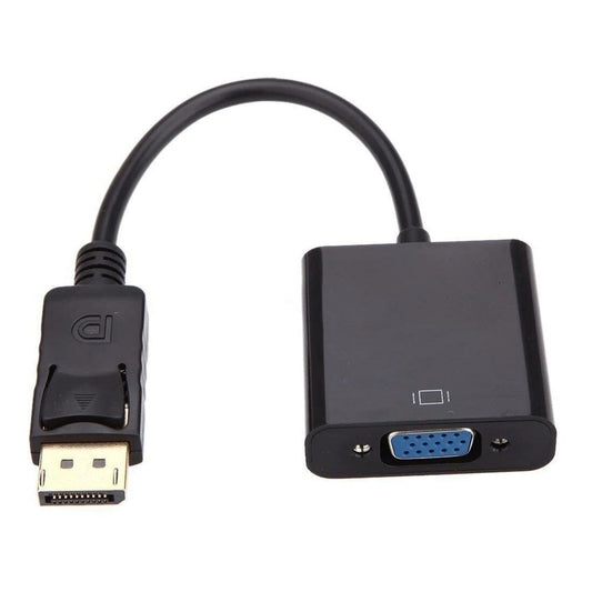 HD Display Port DP Male to VGA Female Adapter Converter Cable Lead DisplayPort