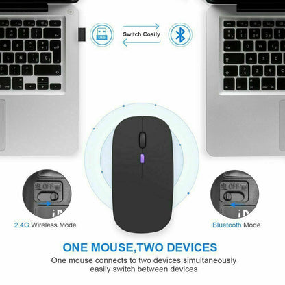 Slim Rechargeable Bluetooth Mouse