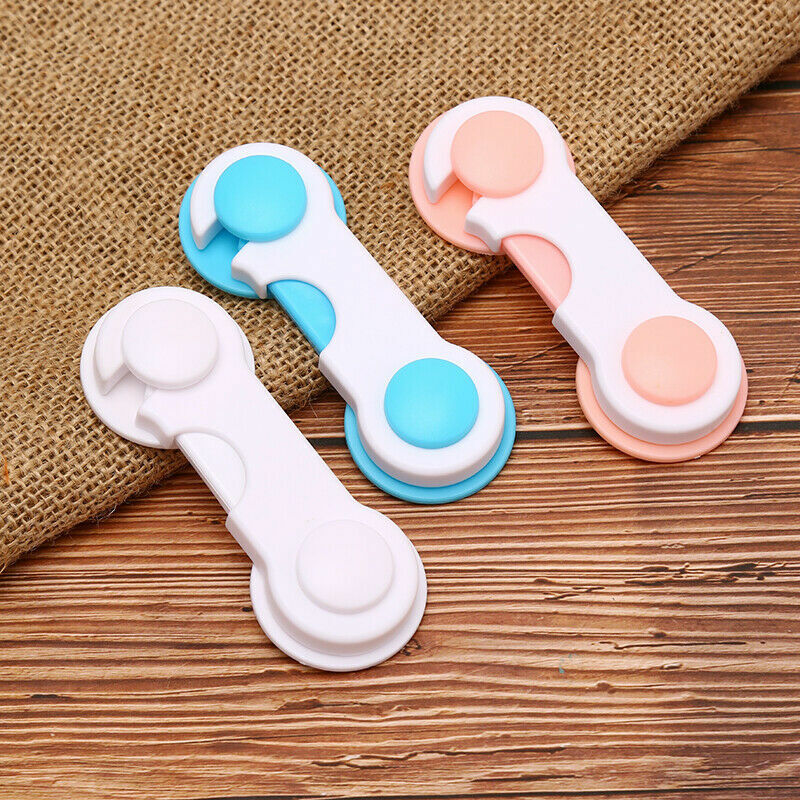 Child Toddler Baby Cupboard Cabinet Safety Locks Proof Door Drawer Fridge Kids