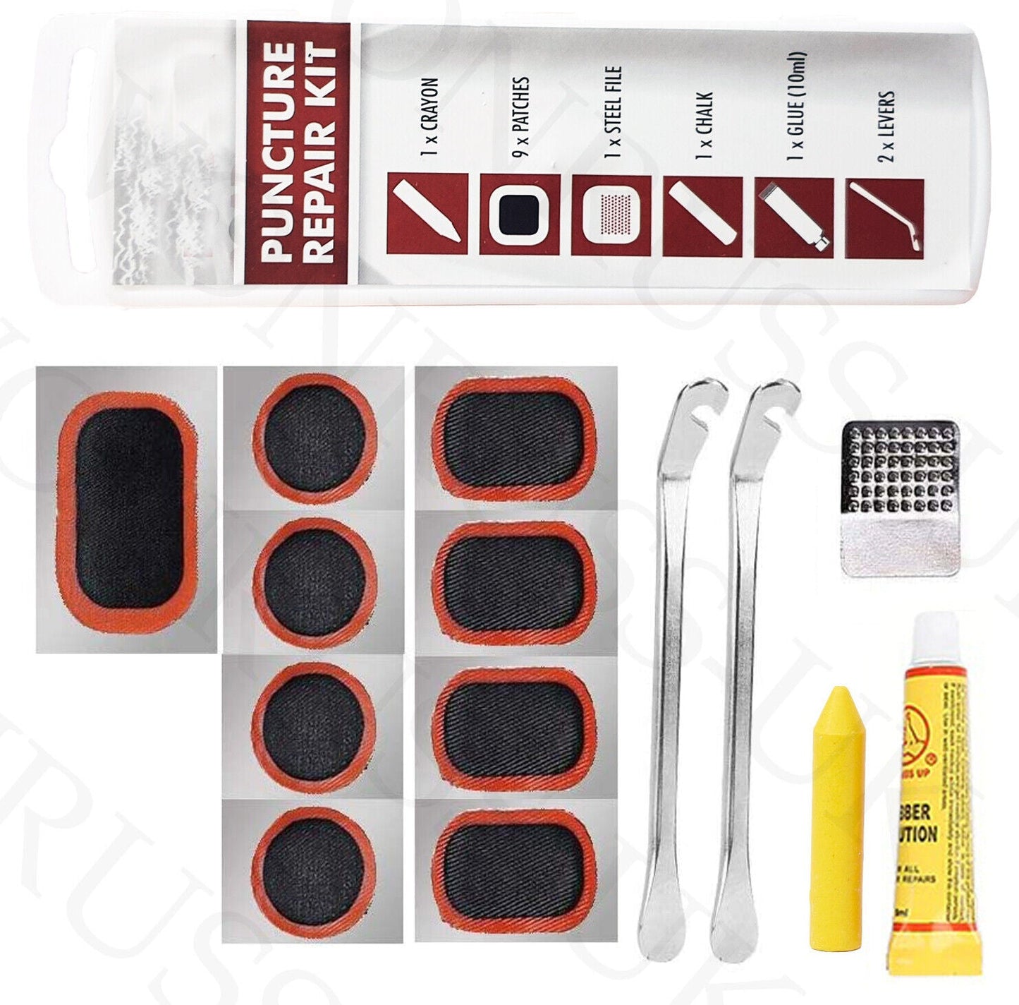 Bicycle Bike Puncture Tool Kit