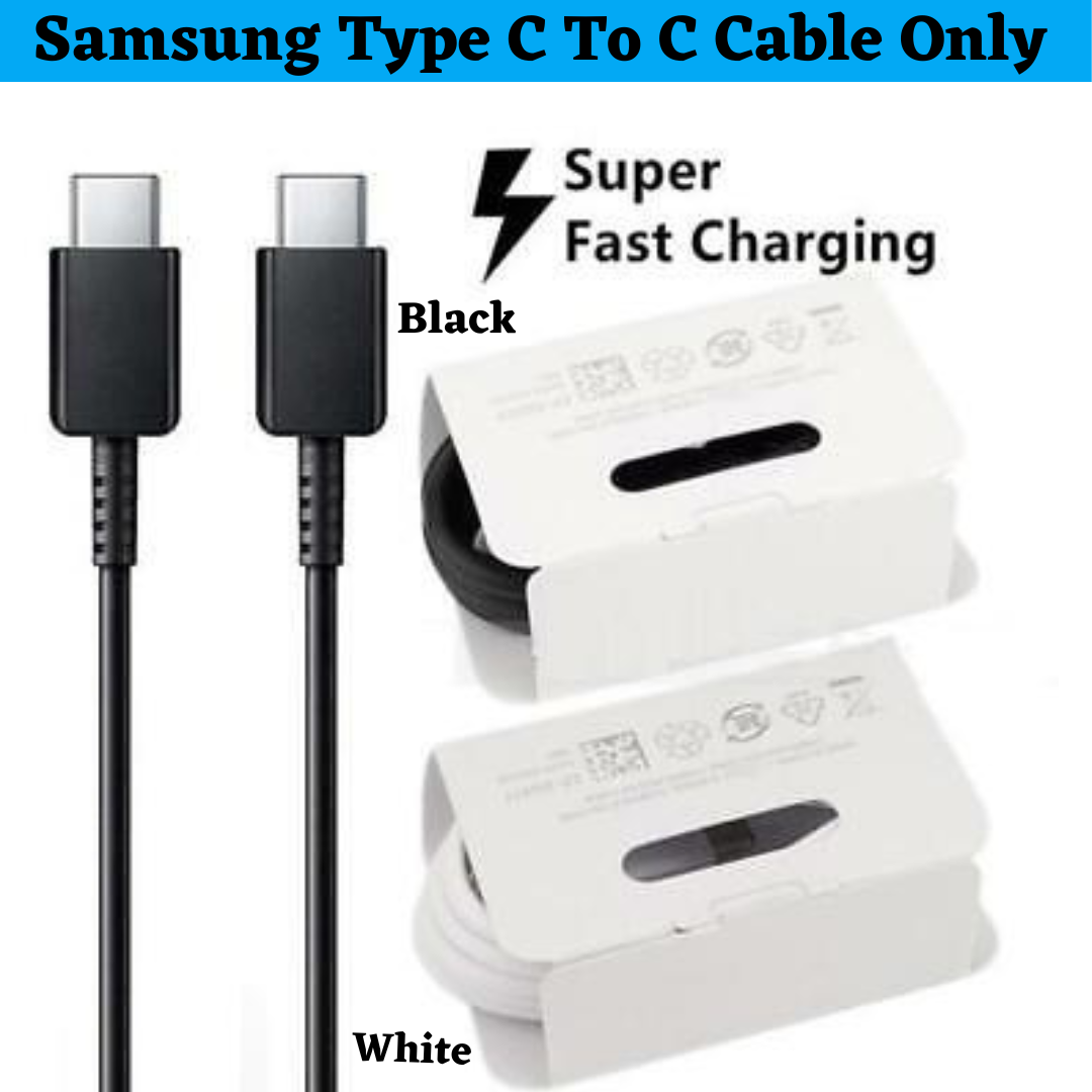 Samsung 25W Super Fast Charger & Cable