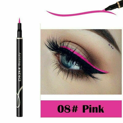 DNM Fashion 12 Colors eyeliner Waterproof