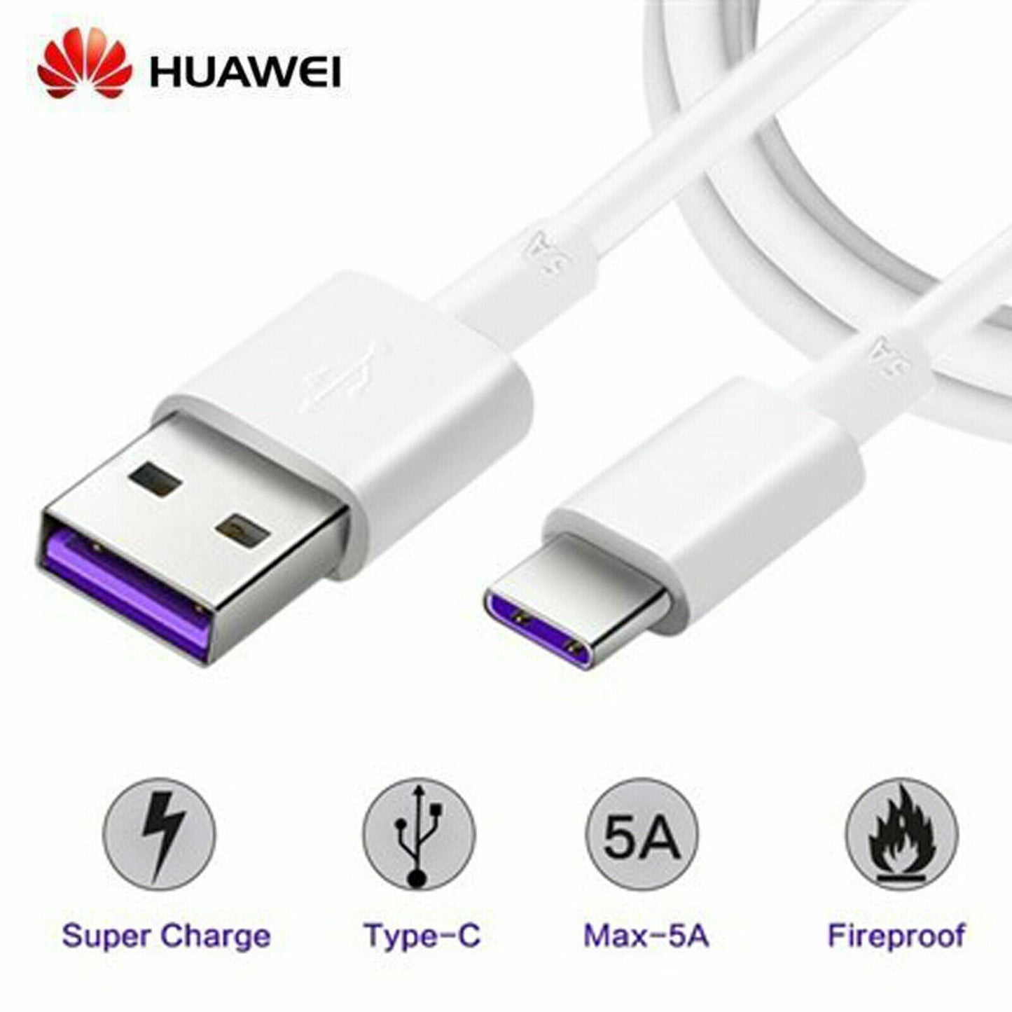 Genuine Huawei Super Mains Charger Plug USB