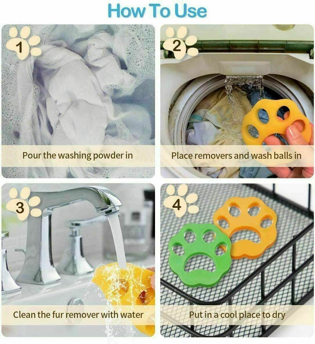 Pet Hair Remover for Laundry