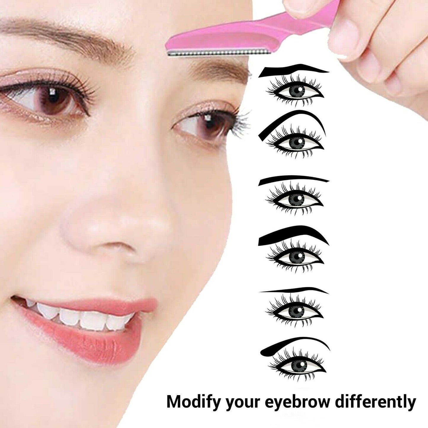 Eyebrow Trimmer Blade Shaping Knife Hair Remover Tools