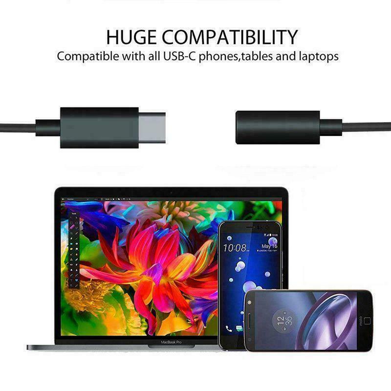 USB TYPE C TO 3.5mm AUDIO HEADPHONE ADAPTER JACK