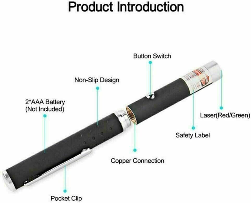 Purple Beam Laser Pointer Pen 50Miles