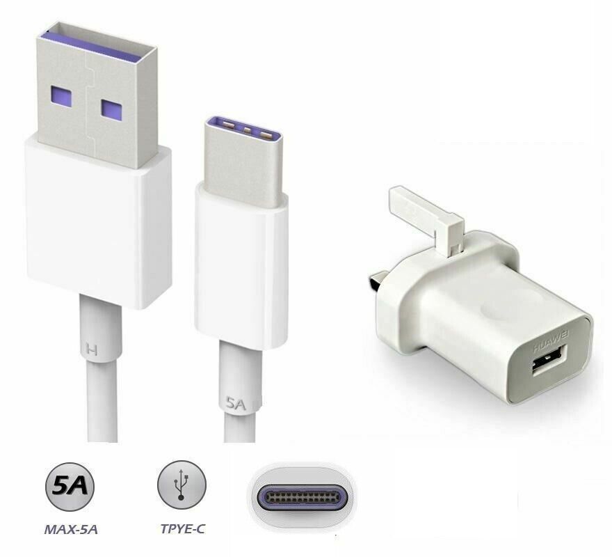 Huawei P30 P20 Lite-Pro Type C Cable & Fast Charger