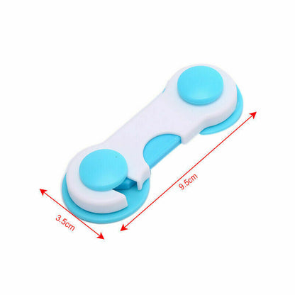 Child Toddler Baby Cupboard Cabinet Safety Locks Proof Door Drawer Fridge Kids