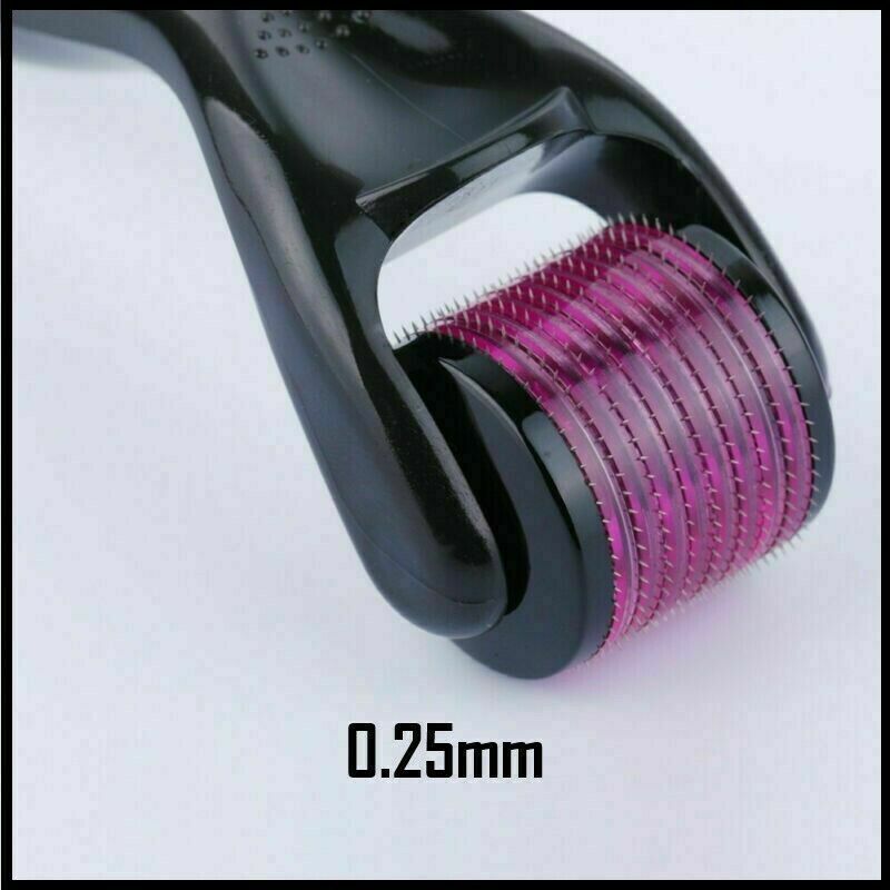 DERMA ROLLER 540 Titanium Micro Needle Facial Skin Roller Cellulite Hair Growth