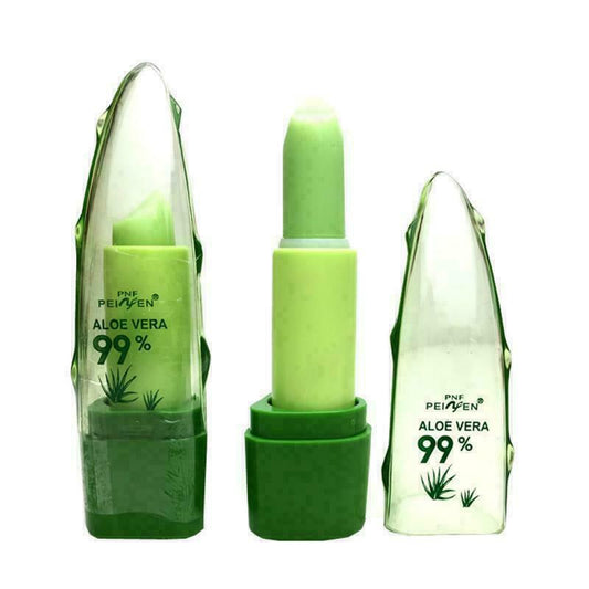 Aloe Vera Lipstick Lip Balm Produced by Organic aloevera gel multi shades natural product for female lips